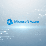 A featured image for a guide on what is Microsoft Azure, showing the official Azure logo on a professional, abstract tech background.